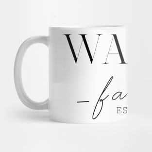 Walker Family EST. 2020, Surname, Walker Mug